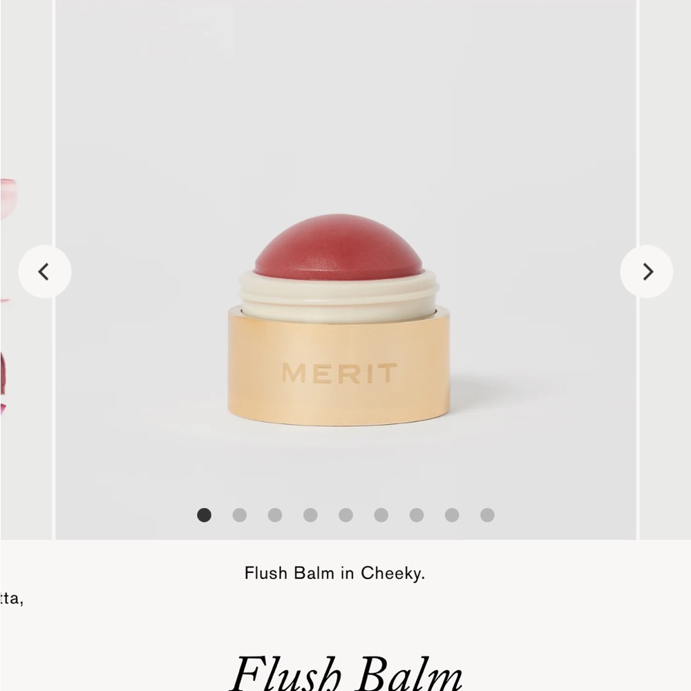 Merit Flush Balm in Cheeky - Rosy Pink Balm